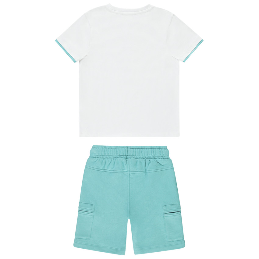 Ensemble de plage t-shirt + bermuda pour garçon 