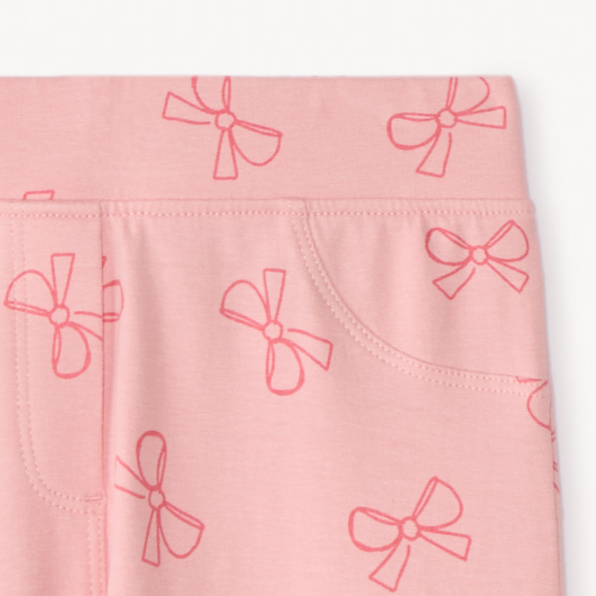 Jegging molleton imprimé fille 