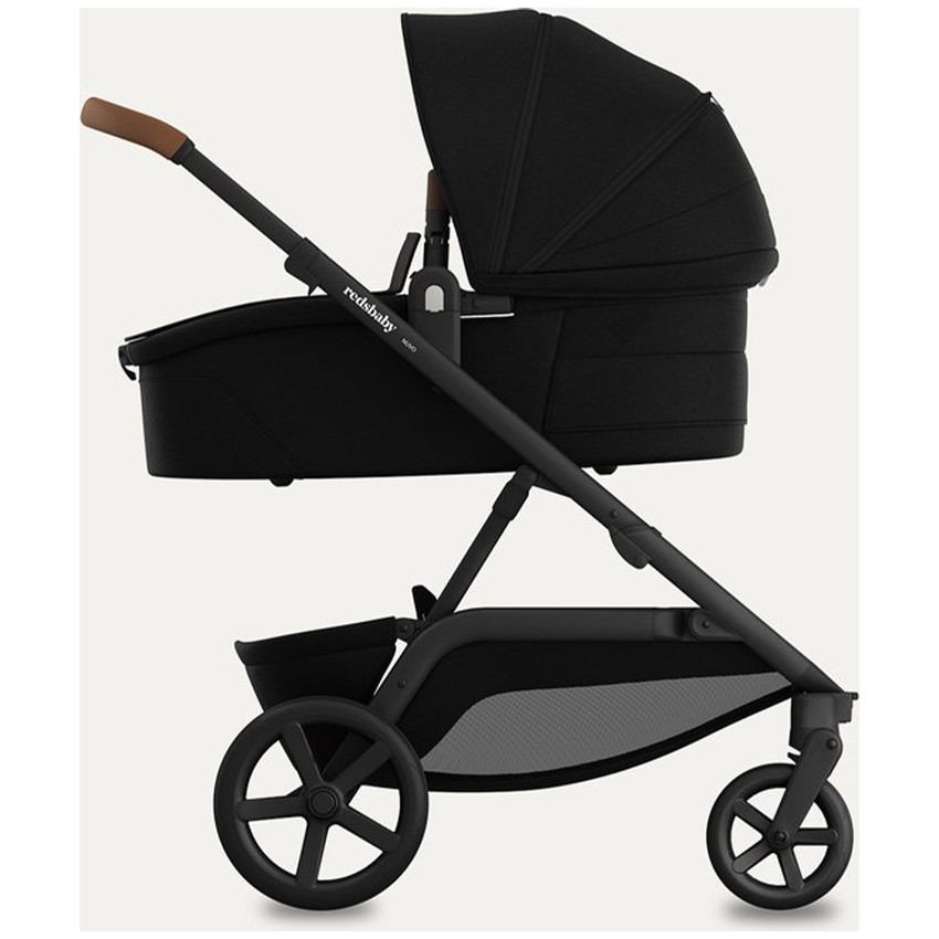 Poussette Nuvo transfomable Single-Double-Jumeaux Black 
