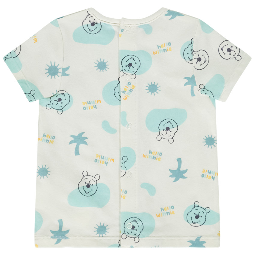 T-shirt met korte mouwen bedrukt Winnie voor babyjongen 