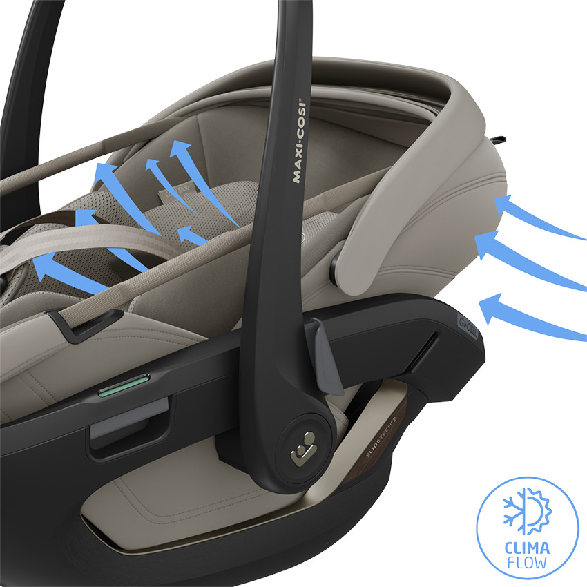 Autostoel Coral Slide Pro i-Size Sapphire Sand 