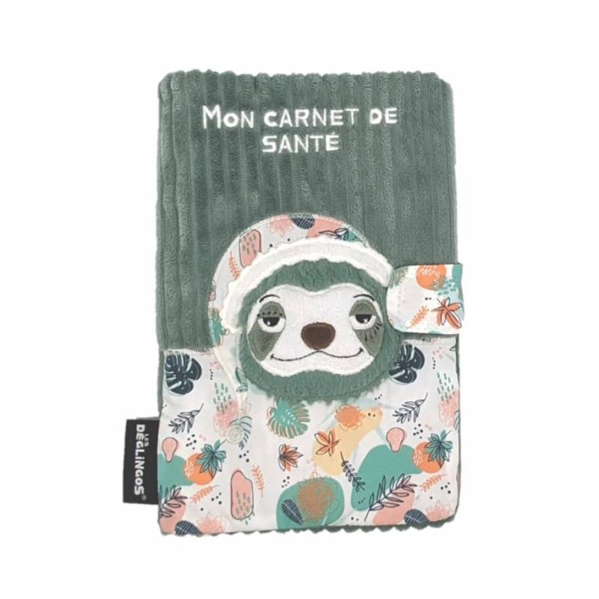 Protège carnet de santé Chillos le paresseux 