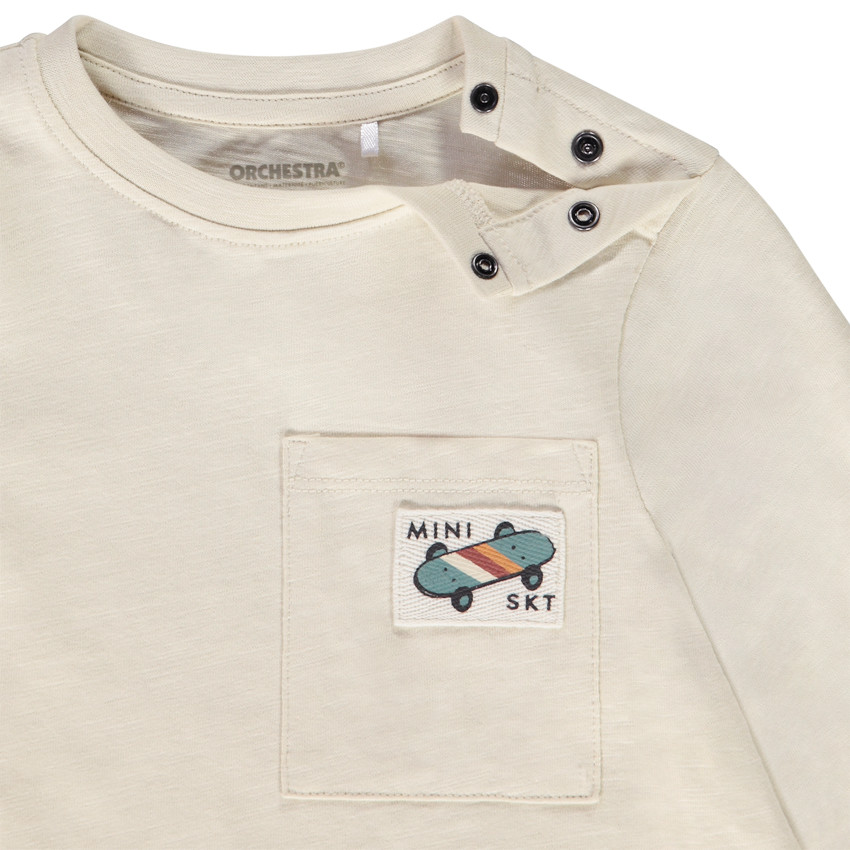 T-shirt manches longues prints skates pour bébé garçon 