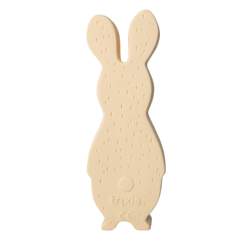 Bijtring natuurlijk rubber - Mrs Rabbit 