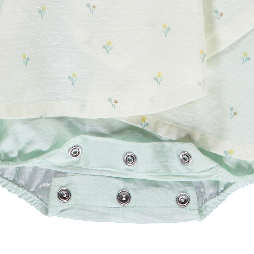 Korte jumpsuit met 2 in 1 fantasie voor baby meisje 