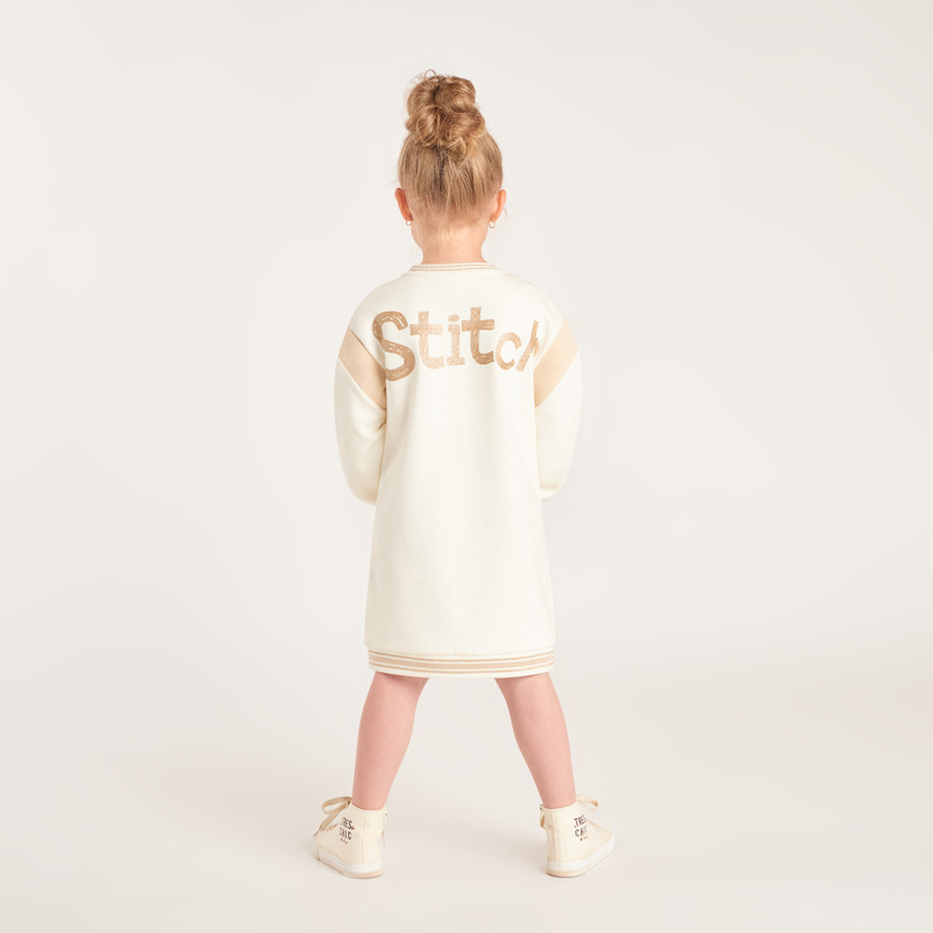 Robe sweat print Stitch Disney pour fille 