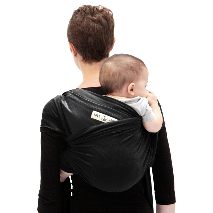 Draagdoek L'Originale JPMBB - Zwart/Antraciet 