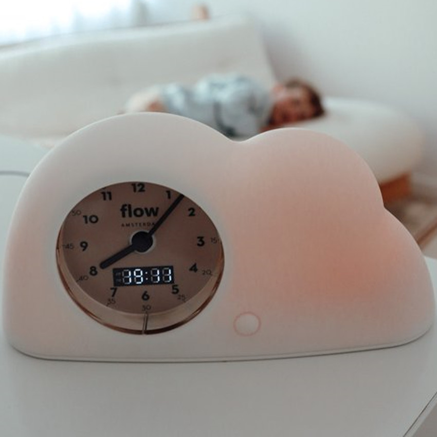 Veilleuse entraîneur de sommeil - Nuage - Blanc  