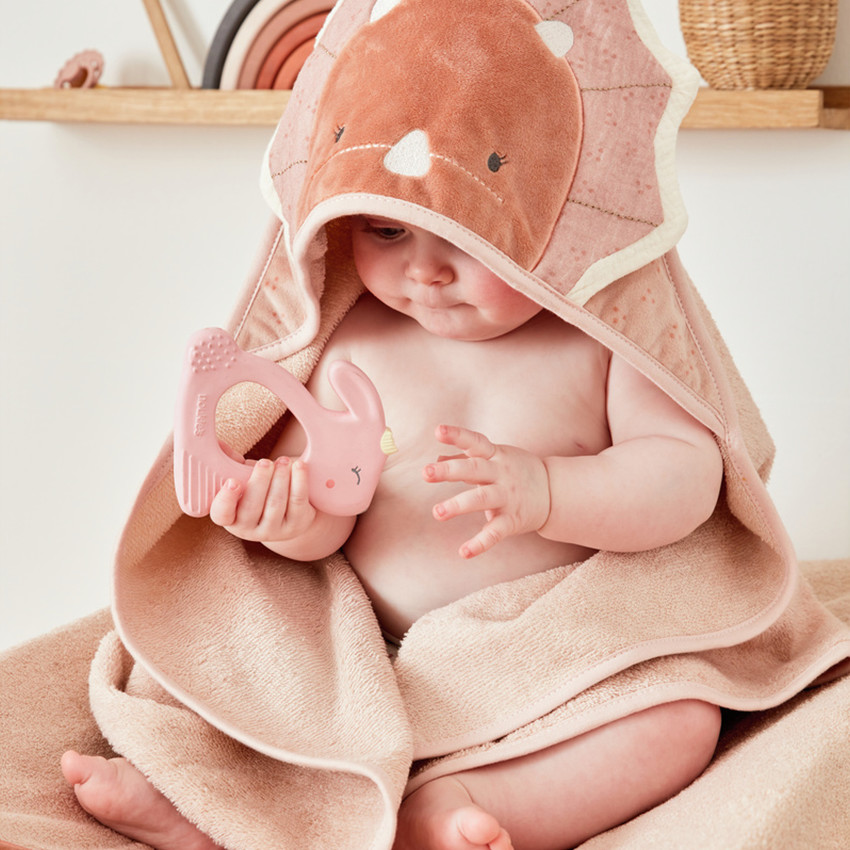 Set de bain en éponge Popsie le tricératops 