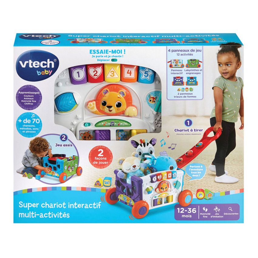 Super chariot interactif multi-activités FR 