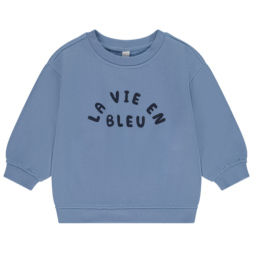 Sweat molleton oversize print fantaisie pour bébé garçon 