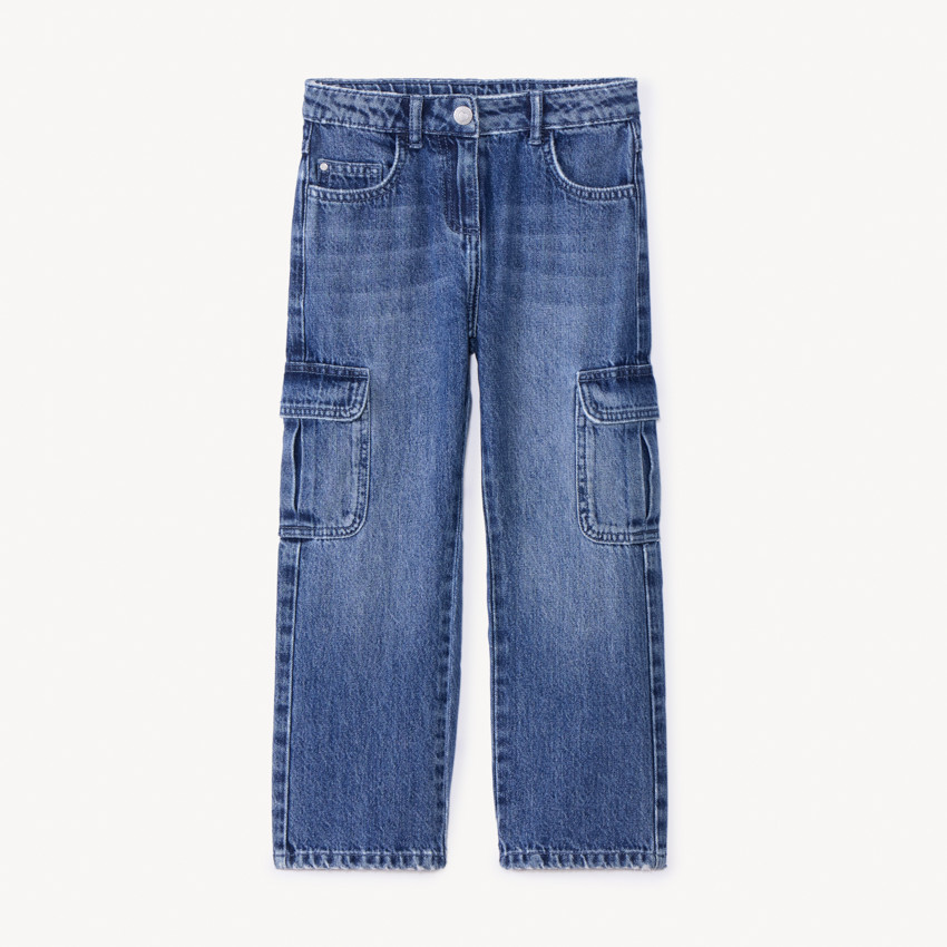 Jeans cargo voor meisjes 