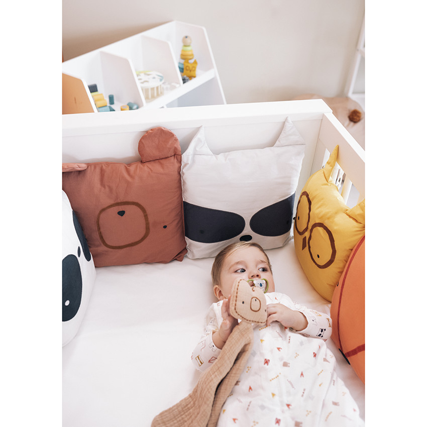 Slaapzak mouwloos omkeerbaar in popeline TOG 3.5 