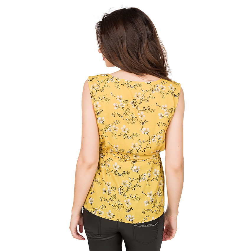 Zwangerschapstop met bloemenprint  