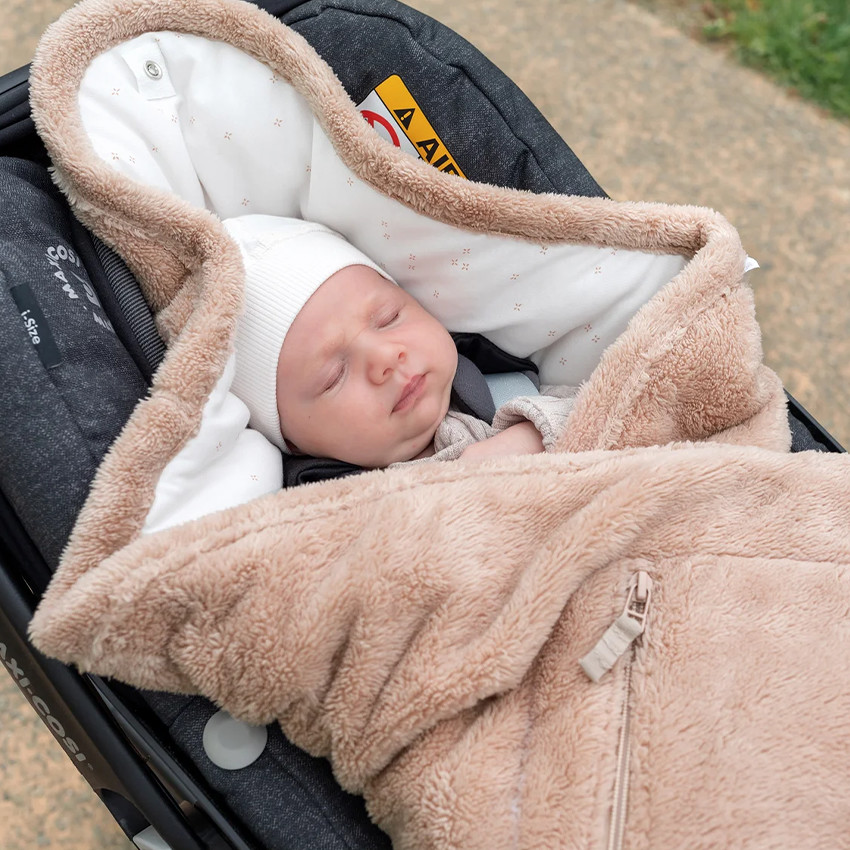 Wikkeldeken Pady Softy + Jersey Natural 0-12M 