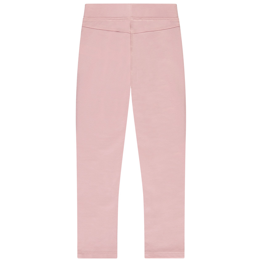 Broek in effen fleece voor meisjes 