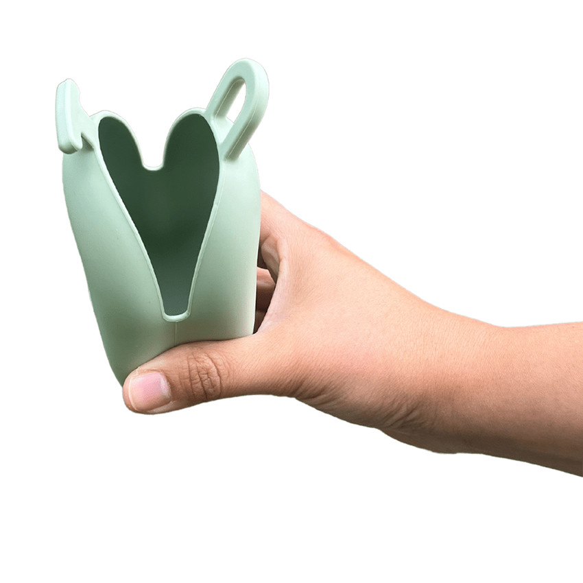 Set de 2 pochettes pour sucette et goûter Nature 