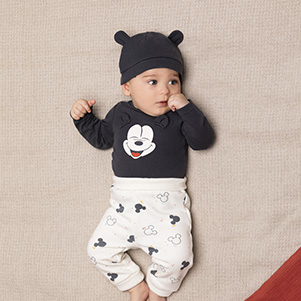 Lovely Mickey 1-12 mois