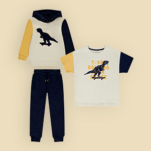 Dino on a skate 3-10 ans